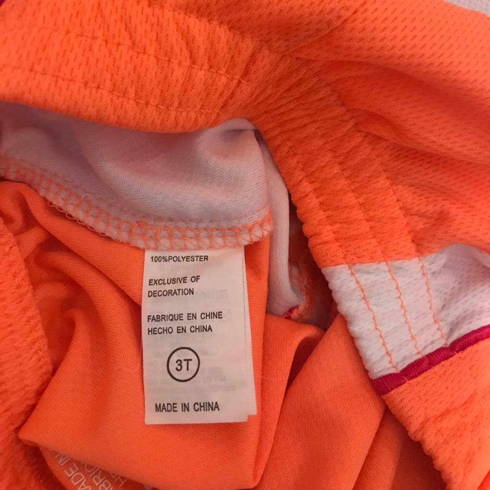 Orange and pink Nike Out fit size 3t - Picture 6 of 6